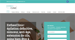 Desktop Screenshot of estheoclinic.com